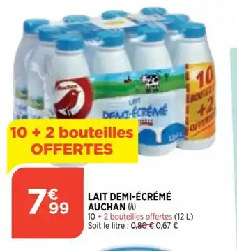 Bi1 Lait Demi-Écrémé offre