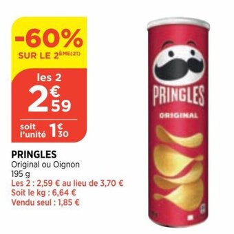 Bi1 Pringles offre