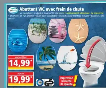 Norma Abattant Wc Avec Frein De Chute offre