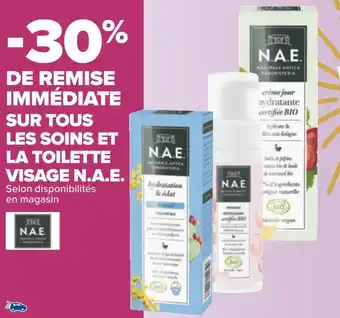 Carrefour N.a.e. bon plan sur tous les soins et la toilette visage n.a.e. offre