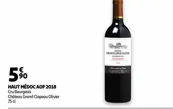 Auchan Haut médoc aop 2018 offre