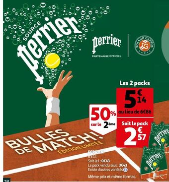 Auchan Perrier offre