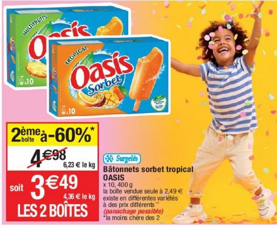 Promo Glace oasis chez Migros