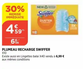 Bi1 Plumeau Recharge Swiffer offre