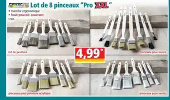 Norma Lot De 8 Pinceaux offre