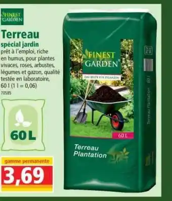 Terreau Spécial Jardin Finest Garden