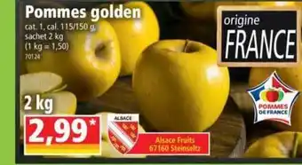 Norma Pommes Golden offre