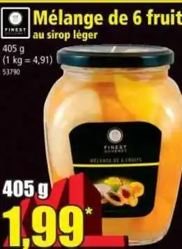 Norma Mélange De 6 Fruits Au Sirop Léger offre