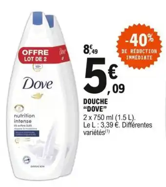 E.Leclerc Douche "DOVE" offre