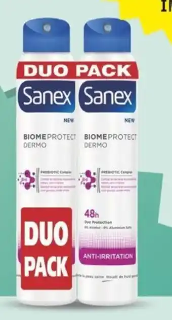 E.Leclerc Déodorant atomiseur "SANEX BIOME PROTECT" offre