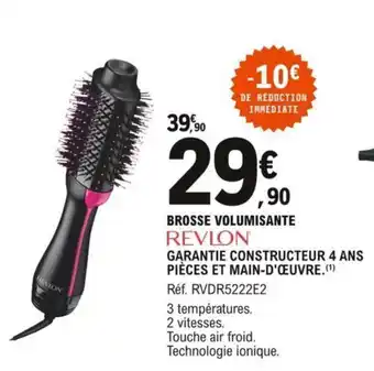 E.Leclerc Revlon Brosse Volumisante offre