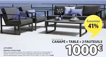 JYSK Ensemble Lounge Vonge offre
