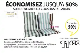 JYSK Coussin de jardin helledi offre