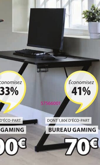JYSK Bureau gaming halsted offre