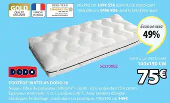 DODO protège-matelas dodo 30
