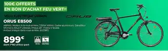 Feu Vert Orus vélo électrique urbain e8500 offre