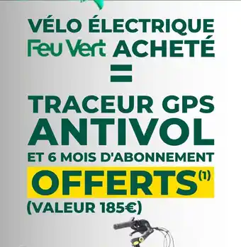 Feu Vert Bon plan sur le velo electrique offre