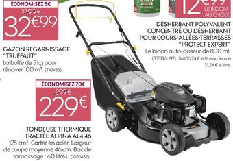 Alpina tondeuse thermique tractée al4 46