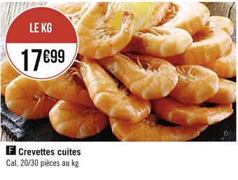 Casino Supermarchés Crevettes cuites offre