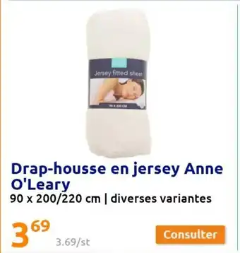 Action Drap-Housse En Jersey Anne O'Leary offre