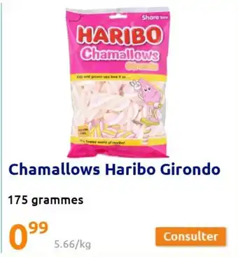 Action Chamallows Haribo Girondo offre