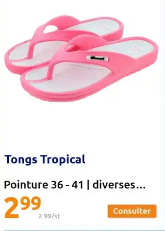 Tongs Tropical