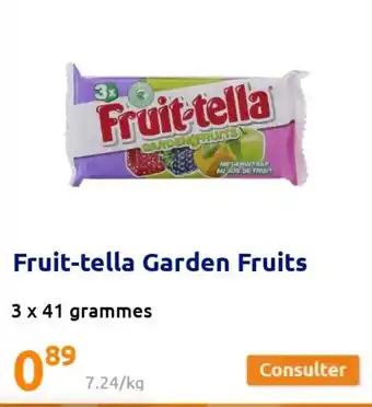 Action Fruit-Tella Garden Fruits offre