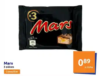 Action Mars 3 Pièces offre