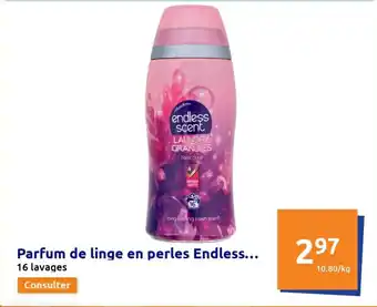 Action Parfum de Linge En Perles Endless offre