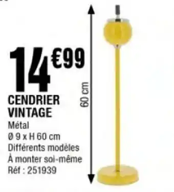 La Foir'Fouille Cendrier Vintage offre