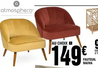 La Foir'Fouille Fauteuil Naova offre