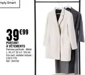 La Foir'Fouille Portant à Vêtements offre