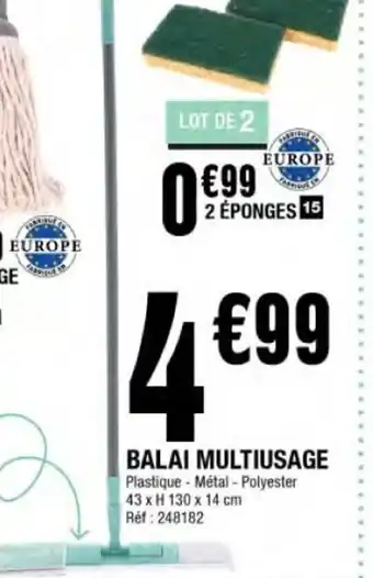 La Foir'Fouille Balai Multiusage offre