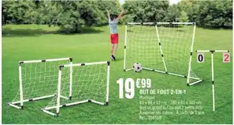 La Foir'Fouille But de Foot 2-En-1 offre
