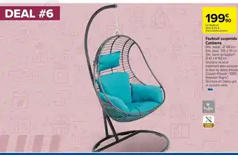 Carrefour Market Fauteuil Suspendu Canberra offre