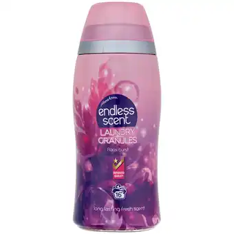 Action Parfum de linge en perles endless scent floral burst offre