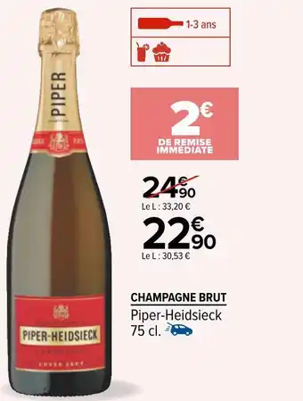Piper-heidsieck champagne brut
