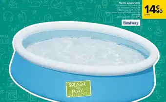 Carrefour Bestway piscine autoportante offre