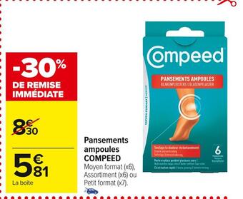 Compeed pansements ampoules