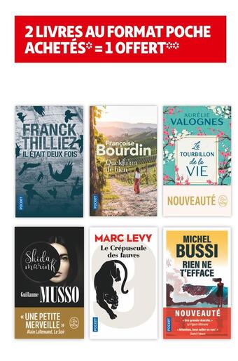 Auchan Livres au format poche offre