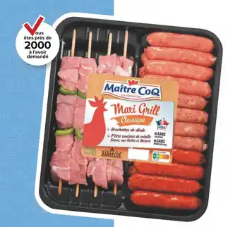 Carrefour Maître coq maxi grill classique de volaille offre
