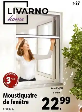 Lidl Moustiquaire de fenêtre offre