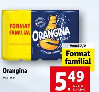 Lidl Orangina offre