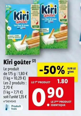 Kiri goûter