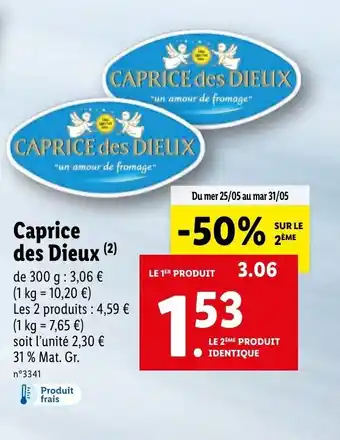 Caprice des dieux
