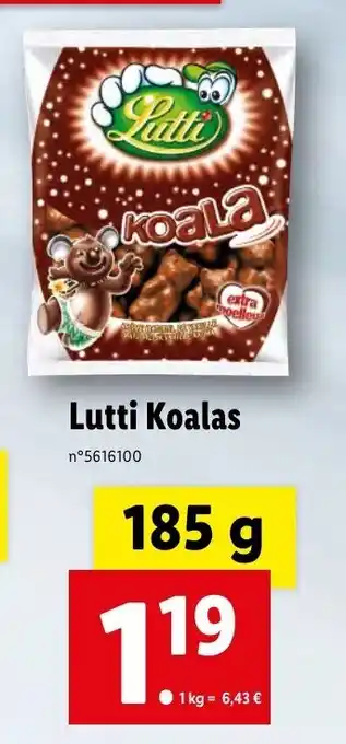 Lidl Lutti Koalas offre