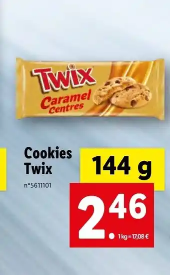 Lidl Cookies Twix offre