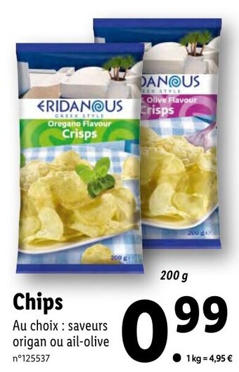 Lidl Chips offre