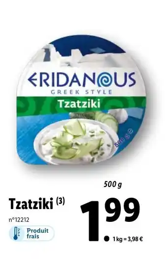 Lidl Tzatziki offre