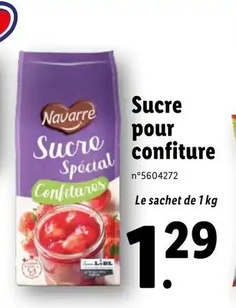 Lidl Sucre Pour Confiture offre